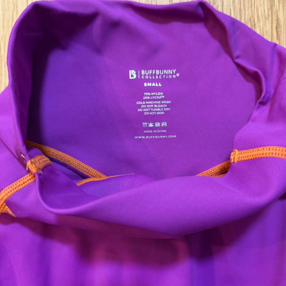 Buffbunny Leggings Small Purple Excellent Loch Ness Disturbia Hazard Excellent! - Picture 6 of 9